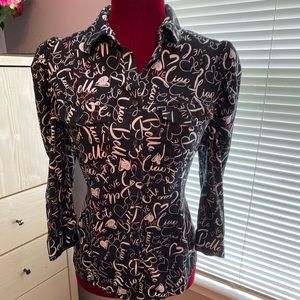 3/4 sleeve Bella/ Love shirt